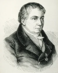 SCHLEGEL, Friedrich von (1772-1829). Poète, critique et érudit allemand. Leader critique du romantisme allemand. Gravure