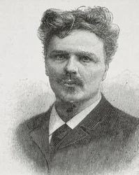 STRINDBERG, August (1849-1912). Portrait d