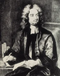 SWIFT, Jonathan (1667-1745). Clergé irlandais et écrivain satirique. Portrait en tant que doyen de la cathédrale Saint-Patrick de Dublin d