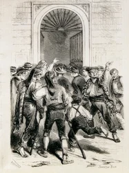 Espagne (1873). Proclamation de la Première République et prise d
