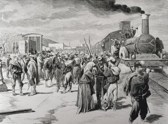 Espagne. Troisième guerre carliste. Départ d
