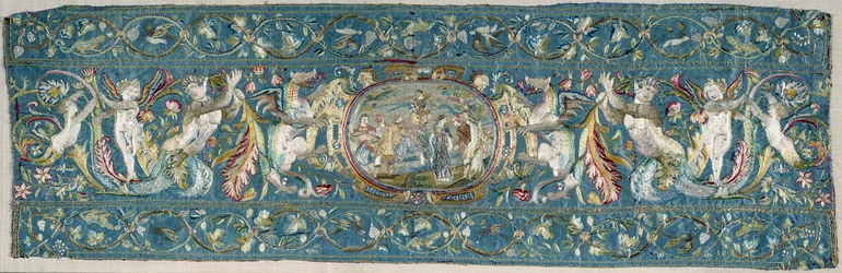 Chemin de table 16e siècle (tissage)