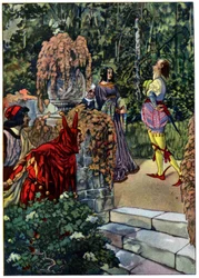 La Nuit des rois, pièce de William Shakespeare, vers 1880