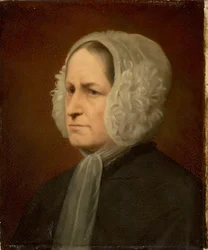 Portrait de Róża Branicka, née Potocka (1782-1862), à un âge avancé