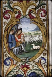 Missel de Thomas James : détail d