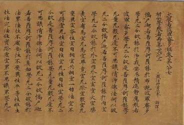 Daihannya-Gyo Sutra (Version Yakushi-ji)