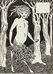 Un faune, années 1880