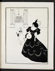 Illustration représentant deux figures