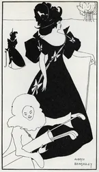 Pierrot en caddie, design pour une carte de club de golf