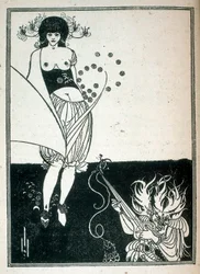Salomé, illustration de la pièce de théâtre écrite par Oscar Wilde