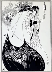 La jupe de paon. Illustration de « Salomé » d