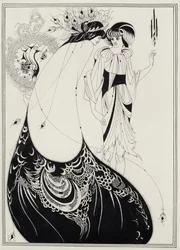 La jupe de paon, illustration pour l