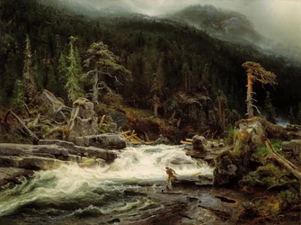 Cascade à Telemark