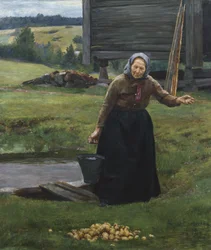 Lavage des pommes de terre