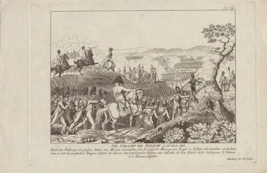 La bataille de Borisov le 28 novembre 1812