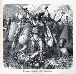 Narsès vainc les Ostrogoths