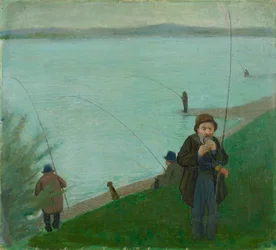 Pêcheurs sur le Rhin