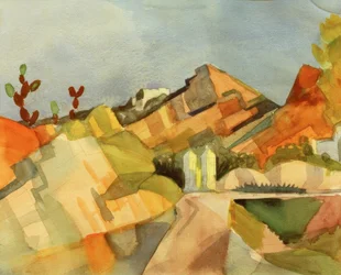 Paysage rocheux