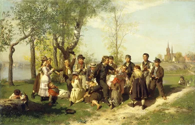 Enfants jouant