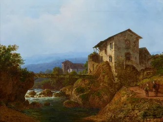 Vieux pont de village