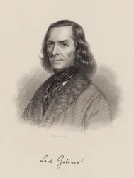 Portrait du compositeur Carl Friedrich Zöllner 1800-1860, vers 1850