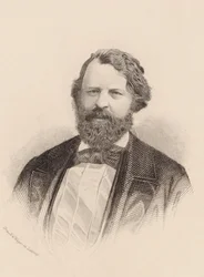 Portrait du violoniste et compositeur Joseph Joachim 1831-1907