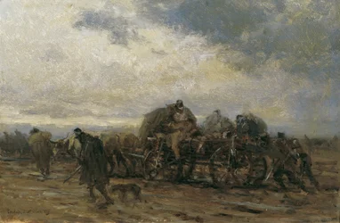 Le transport des blessés II