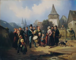 Le batteur du village
