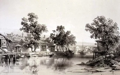 Le Temple et le Canal de Honan, planche 29 de 