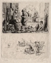 Sur les fortifications à Saint-Ouen