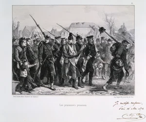 Prisonniers prussiens, guerre franco-prussienne