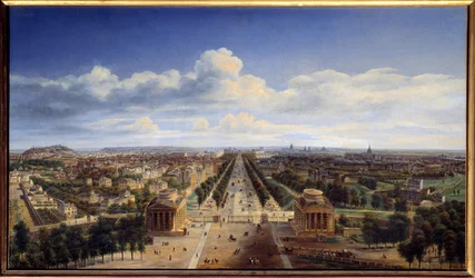Vue de Paris prise de l