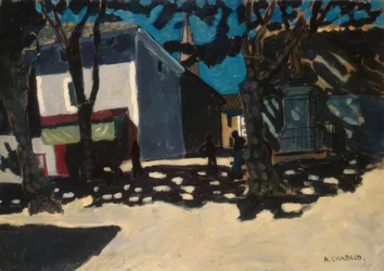 Paysage villageois