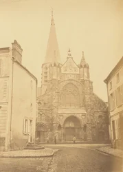 Église de Priseaux (Loiret) Près de la Station de Ce Nom