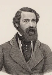 Portrait du compositeur Joseph Netzer 1808-1864, vers 1850