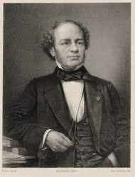 Portrait du compositeur Jacques Fromental Halévy 1799-1862