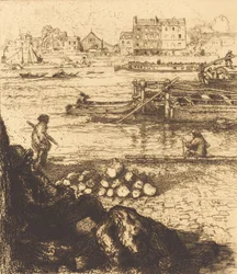 Le débardeur, quai de La Gare, 1894