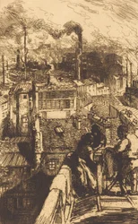Le quartier des Gobelins, 1893