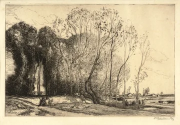 Paysage avec deux figures