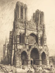Cathédrale de Reims, 1911