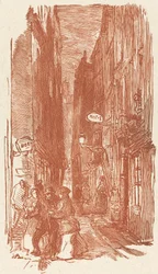 Rue Saint-Séverin, publié en 1901