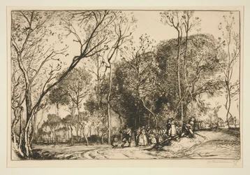 Été de la Saint-Martin, la noce qui passe