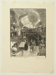Palais des arts libéraux : intérieur