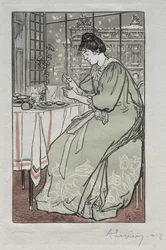 Almanach de Paris, 1897: Hiver
