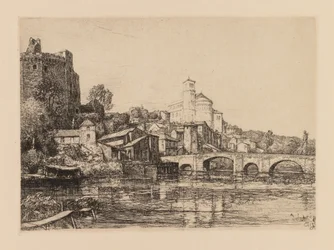 Auguste Lepère : Clisson Loire-Maritime, 1909