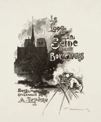 Frontispice: Le long de la Seine et des Boulevards