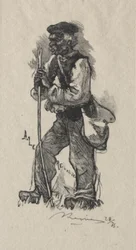 Le preneur de serpents, 1889
