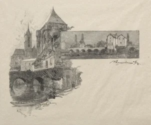 Moret - Le moulin à tan