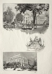 Rouen Illustré : La Musée; Fontaine St. Marie; Le Théâtre des Arts