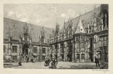 Rouen Illustré: Le Palais de Justice, 1896